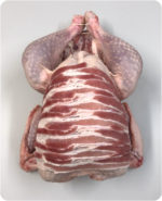 Large Turkey with Bacon