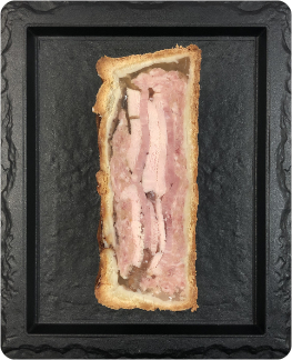 Turkey Ham & Cranberry Pork Pie Cut