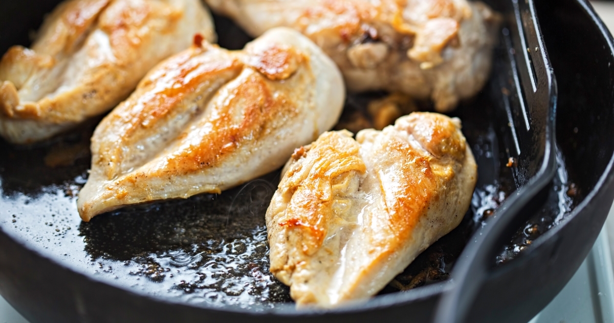 how to cook skin on chicken breast fillets