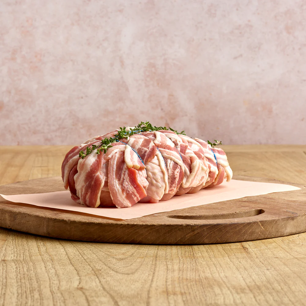 Half Turkey Breast With Bacon