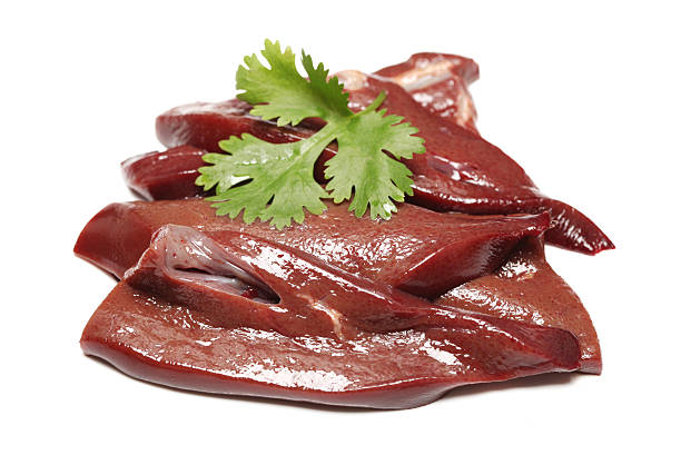Sliced Pigs Liver