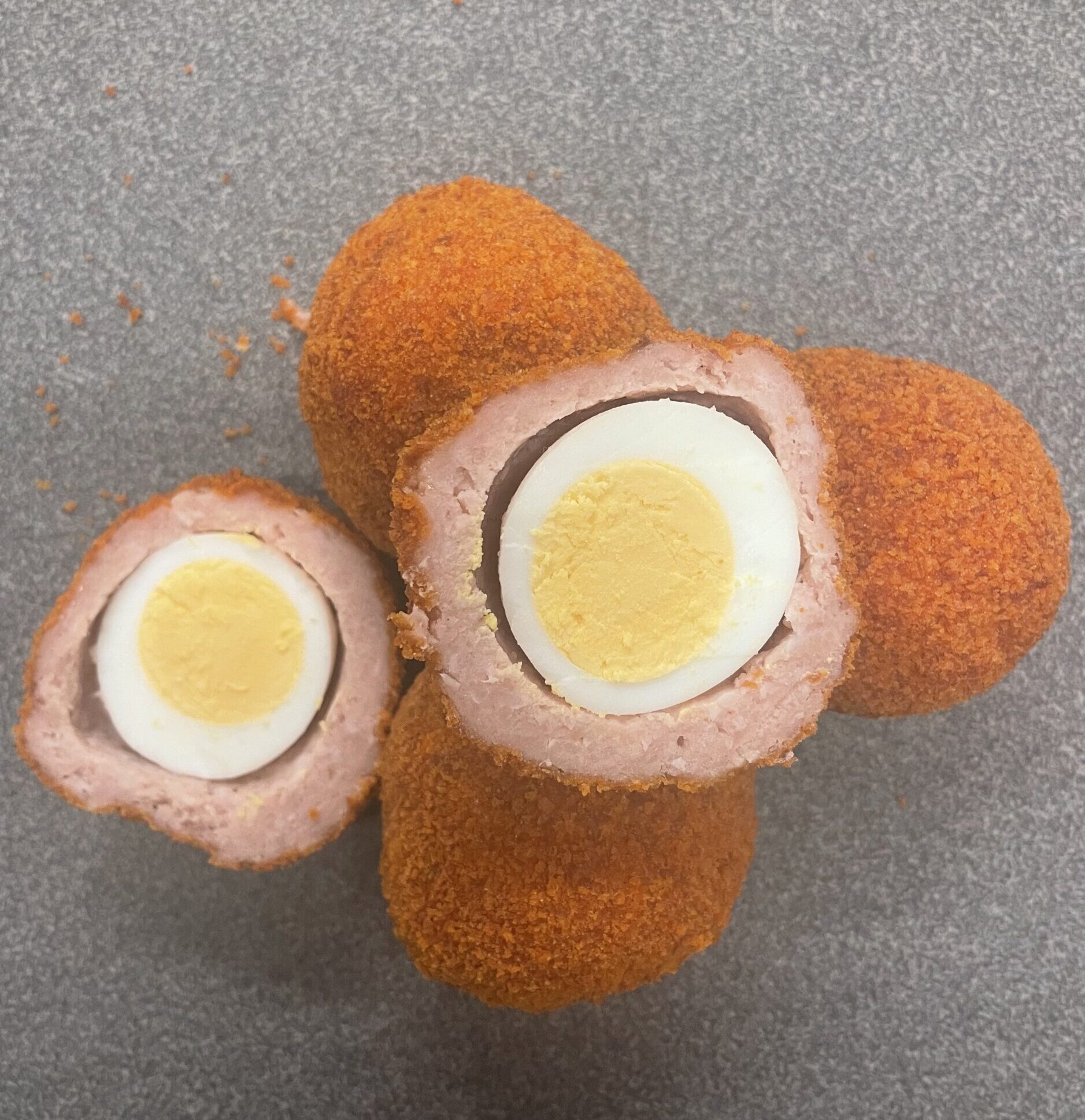 4 Hand Made Scotch Eggs